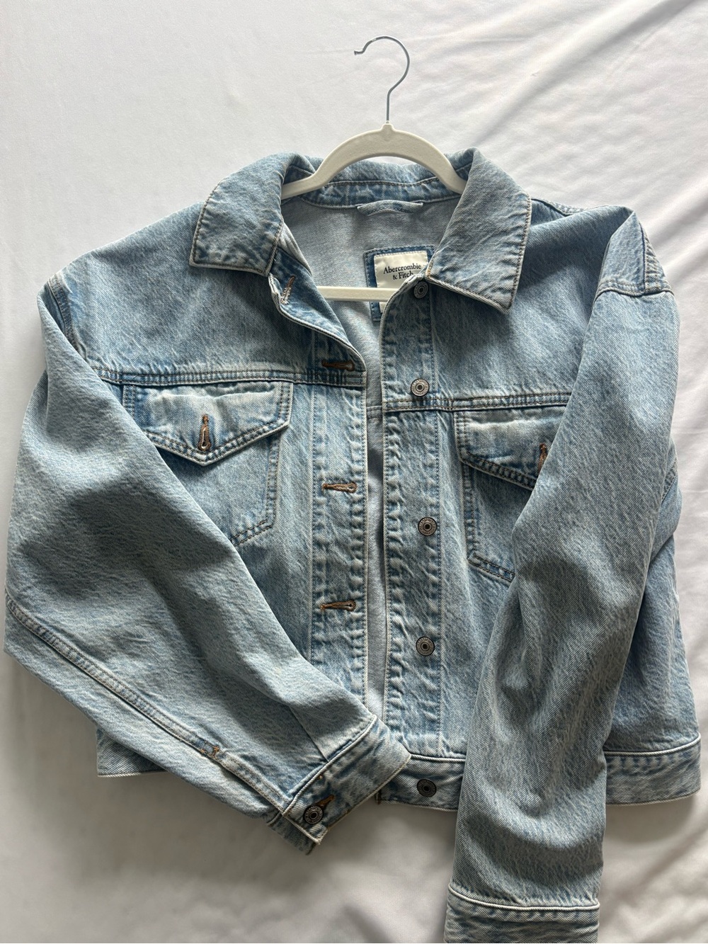 Abercrombie Light Blue Denim Jacket
